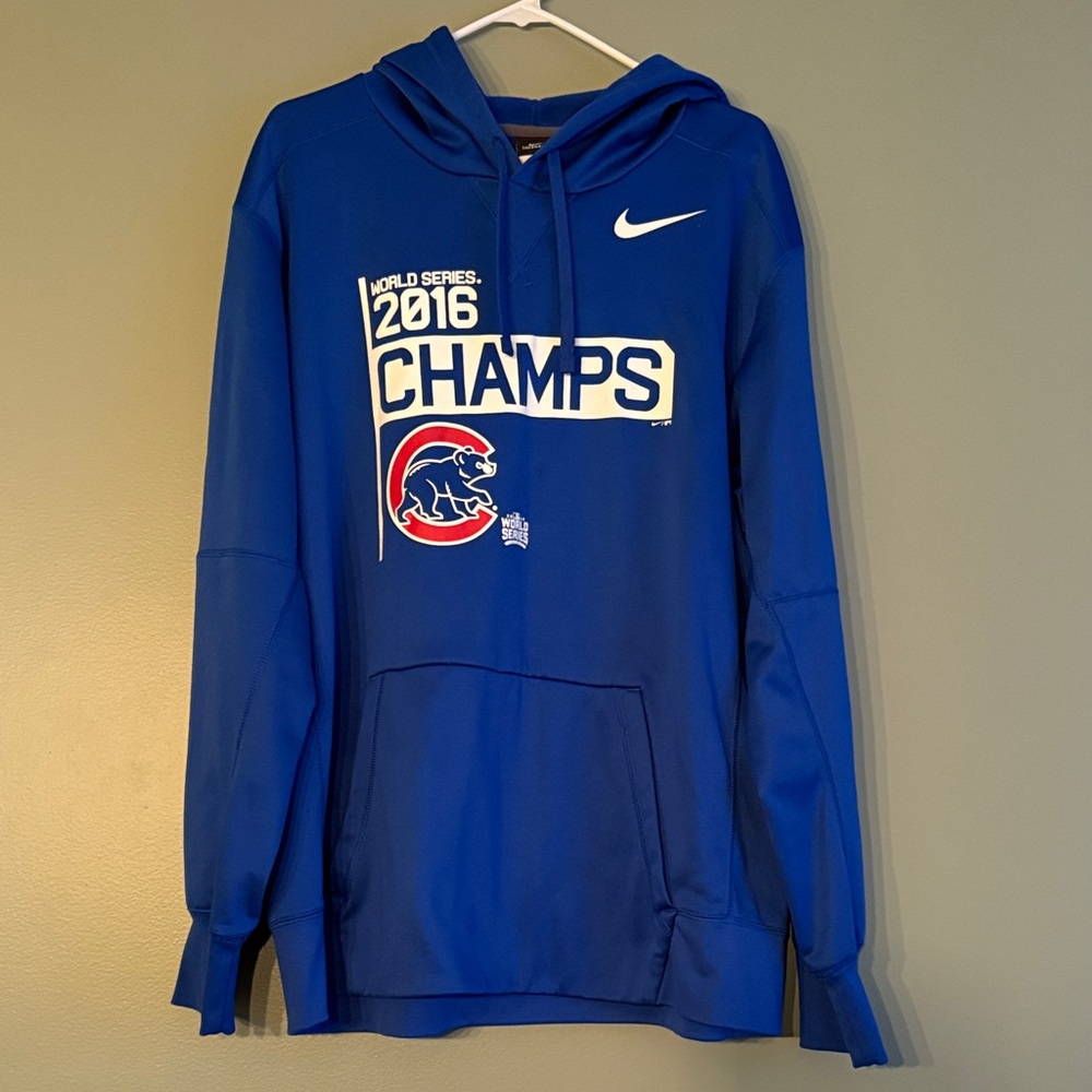 Nike Blue 2016 Champs Hoodie
